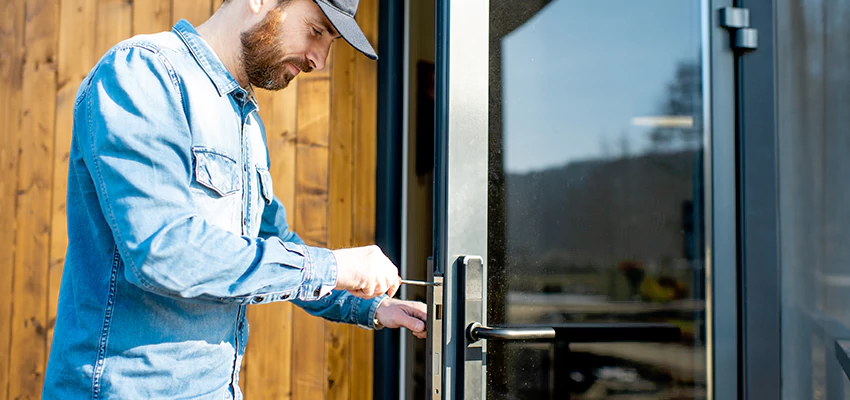 Frameless Glass Storefront Door Locks Replacement in El Cajon, CA